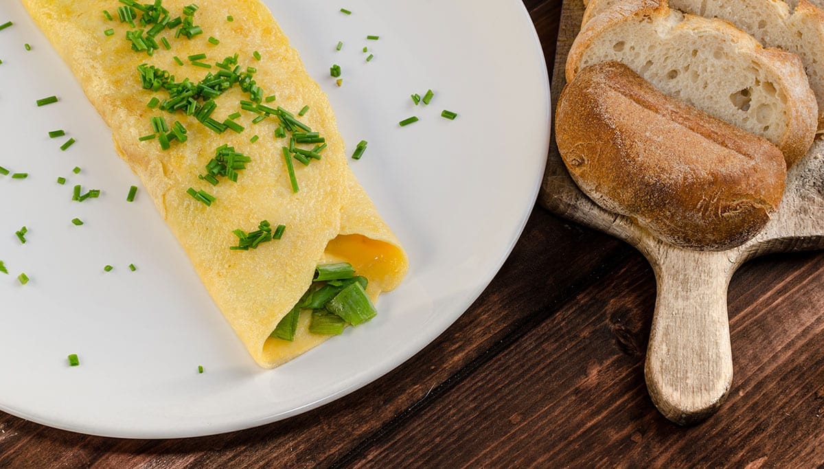 Frittata di Tarassaco con Erba cipollina